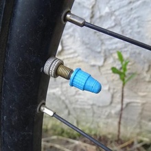 presta valve cap thread home bike plug cape 3d print model - Mito3D