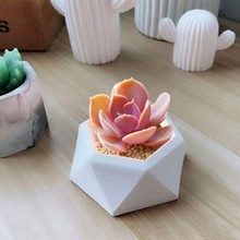 pretty flower pot stl planter ornament home low poly rocker flowerpot 3d print model - Mito3D