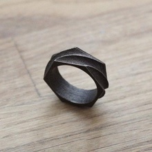 ingeniero primigenio anillo la joyería primal de macho hembra 3d print model - Mito3D