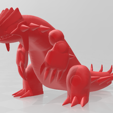 ilkel Groudon 3d print model - Mito3D