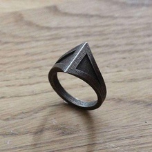 primal male ring jewelry rings 3d print model - Mito3D