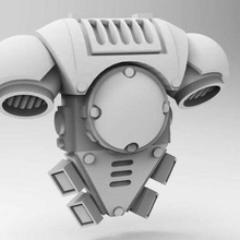 Primaris sırt çantası bit 40k deniz Uzay Warhammer 3d_printing 3d print model - Mito3D