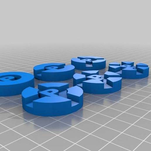 subir tokens prime primo token 3d_printing 3D print model - Mito3D