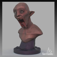 ilkel vampir 3d print model - Mito3D