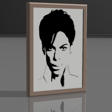 prince decorative frame 3d print model - Mito3D