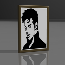 prince decorative frame 3d print model - Mito3D