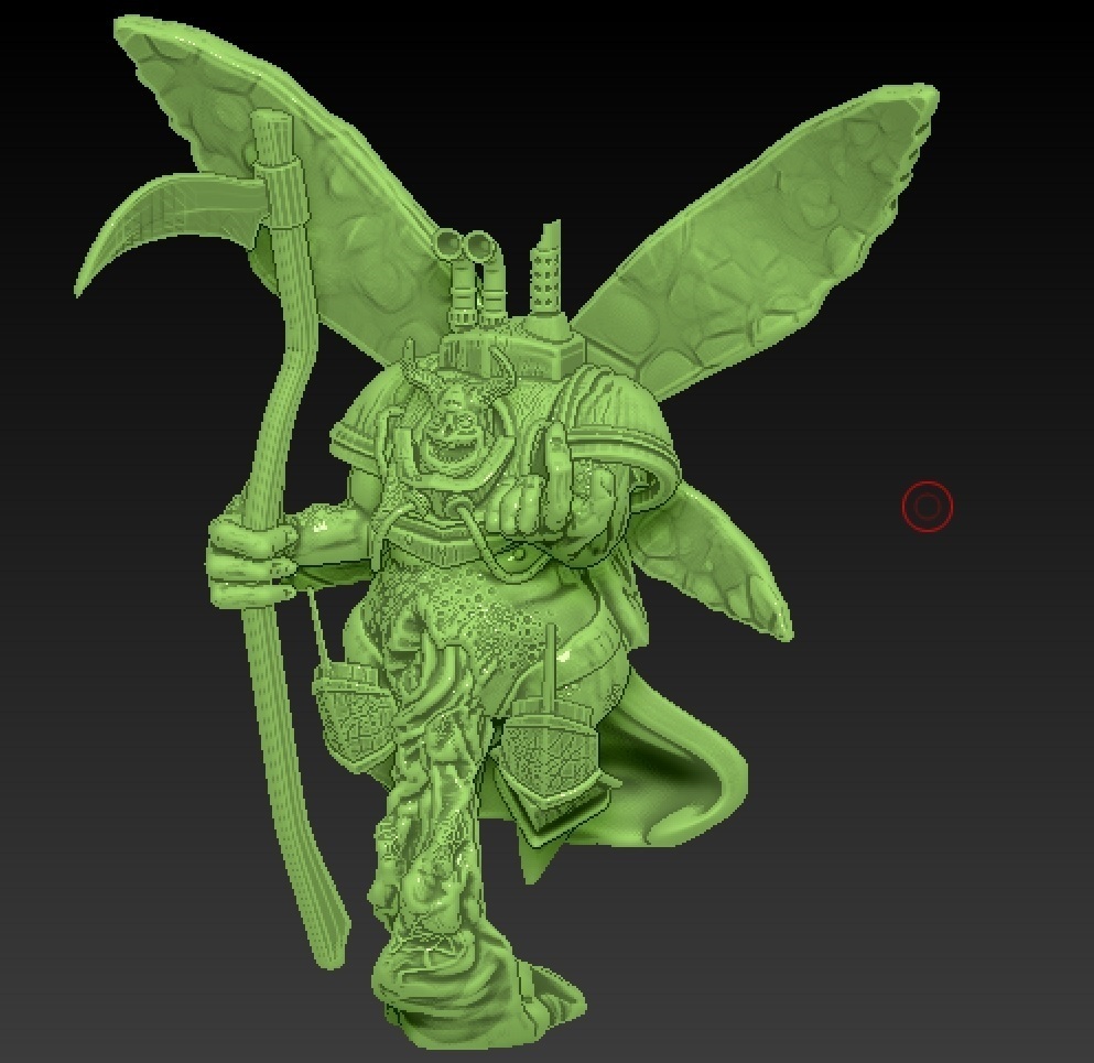 prince rot decay tabletop demon chaos 3D print model - Mito3D