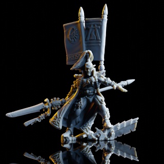 Principe yrielwyn espaço elfos corsários guerra martelo 40 eldar tampo mesa jogos 40000 stl sci fi capitão corsário líder 3d print model - Mito3D