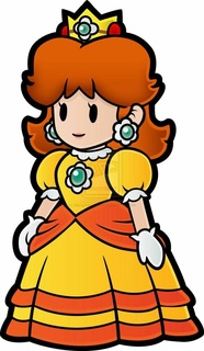 Principessa margherita Mario bros portachiavi chiave squillare 3d print model - Mito3D
