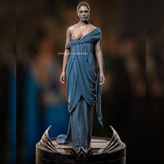 Prinzessin Diana Gala Blau Kleid nfsw 3d print model - Mito3D