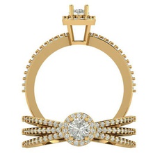 la princesa anillo de compromiso joyería los anillos flor del diamante más reciente belleza moda womenring el platino plata oro imprimible 3dprint cnc zbrush las mujeres rolex cartier cóctel joya 3d print model - Mito3D