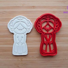 a princesa leia cortador de biscoito star wars casa definir carimbo cookies cithen cortadores conjunto lucas 3d print model - Mito3D