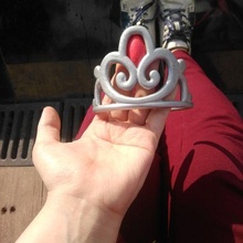 princesa melocotón Boda tiara Moda mario súper Odisea disfraz 3d print model - Mito3D