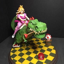 la princesse peach jeu collectionner stl de nintendo mario 3d print model - Mito3D