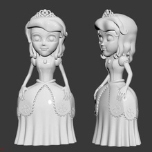 Prinzessin sofia game pricess pricesssofia cartoon character luifer toy miniature decor home childtoy 3d 3dmodel 3dprint 3d print model - Mito3D