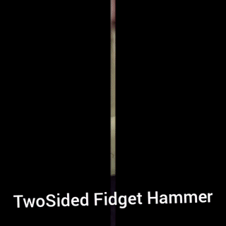 print place Tasche Hammer zappeln flexi artikuliert seitig drucken Ort Spielzeug Stress biegen 3d print model - Mito3D
