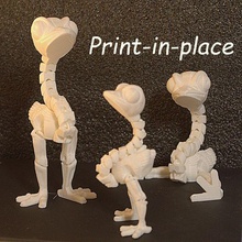 print-in-place articulated ostrich 3d print model - Mito3D