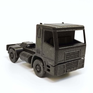 print-in-place european lorry truck toy man car articulated engine trailer volvo 4x4 vehicle renault scania tractor 3d print model - Mito3D