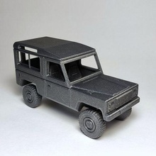 print-in-place land rover defender 25d gadget vehicle car landy offroad 4x4 engine engineer torque motor print place printinplace piece suspension wheel racing iconic toy toys interior 3d print model - Mito3D
