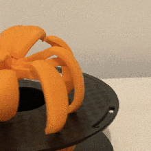 print-in-place pumpkin spider transformer robot halloween hallowe'en toy 3d print model - Mito3D