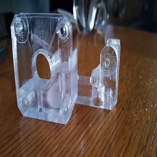 impression verre clair cristal petg 3d 3d print model - Mito3D