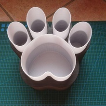 Yazdır Yavru kedi Kulp destek dolma kalem 3d print model - Mito3D