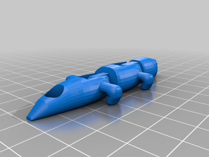 impressão colocar articulando gecko chaveiro lagarto chaveiros 3d print model - Mito3D