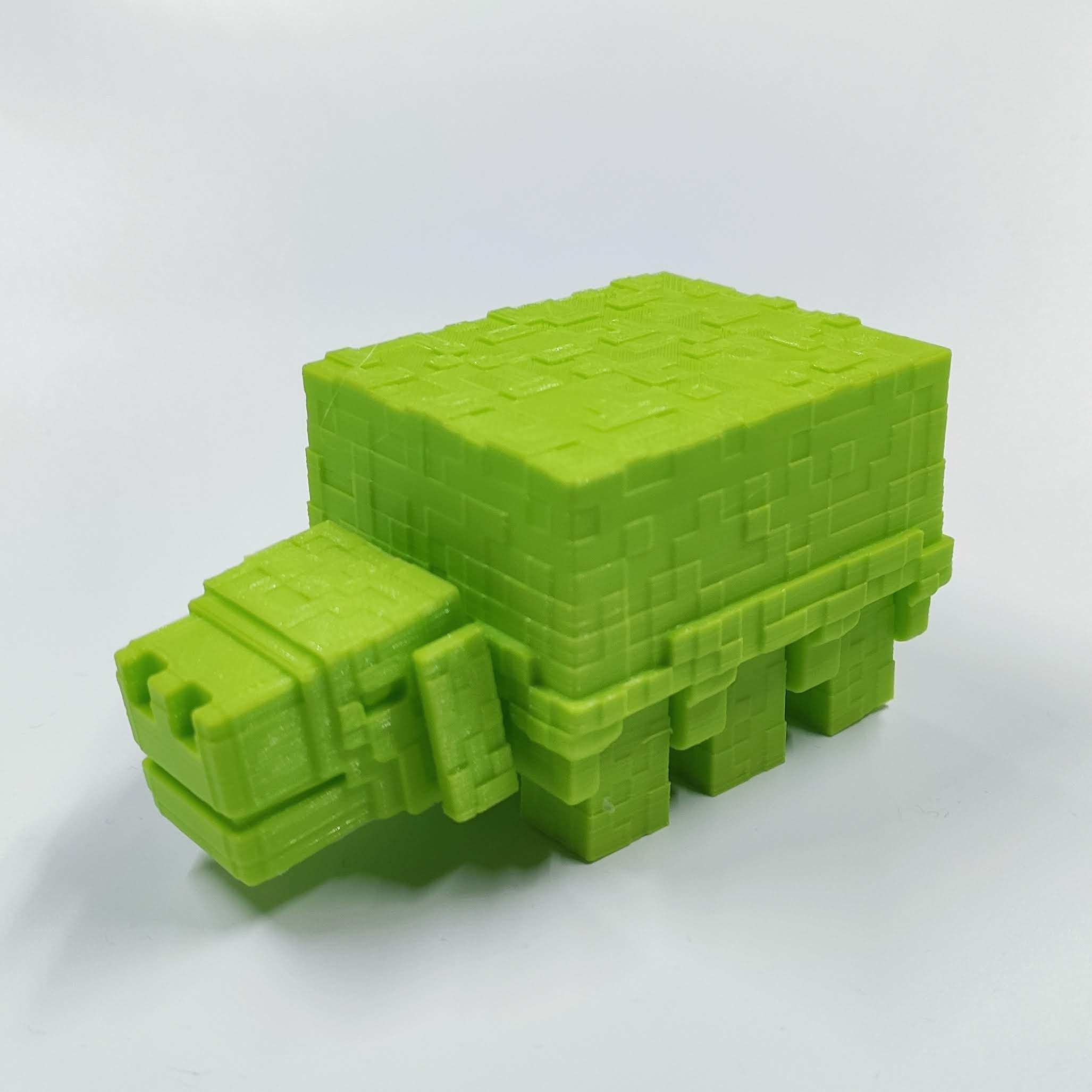 MINECRAFT FLEXI-CREEPER ARTICULATED PRINT IN PLACE CREEPER