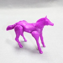 print place poseable horse game moveable toy animals 3d print model - Mito3D