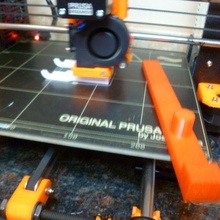 impressão remoção impactante encorajamento Barra ferramenta 3d impressora cama impacto pei prusa i3 mk2 raspador preso acessórios 3d print model - Mito3D