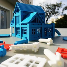 stampabile architettonico kit2 architettura 3d print model - Mito3D