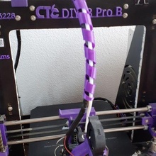 imprimível cabo espirais 3d print model - Mito3D