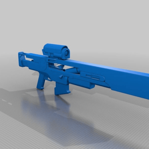 druckbare Schicksal - omolon rr1 Scharfschützengewehr Spiel Waffen Requisiten sniper-Gewehr 3D print model - Mito3D