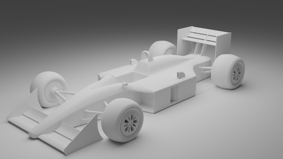 stampabile formula 1 design formula1 f1 auto gara 3d print model - Mito3D