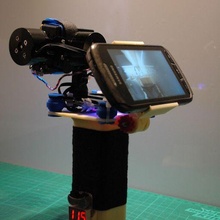 imprimible cardán osmo escobillas cámara dji bricolaje diy 3d print model - Mito3D