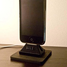 printable ipod dock various stand awesomeaugust 3d 3d print model - Mito3D