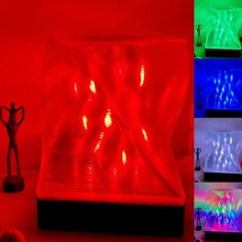 printable led lamp home decor polypanels nsfw multicolor light strip flashlight blinky 3d print model - Mito3D