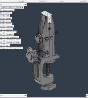 imprimable ponçage serrer outils serrer vice ponçage fabrication 3d print model - Mito3D