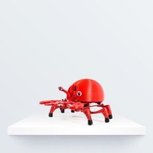 printbot crab gadget arduino bq cangrejo hexapod pincers pla robot robotics witbox 3d print model - Mito3D