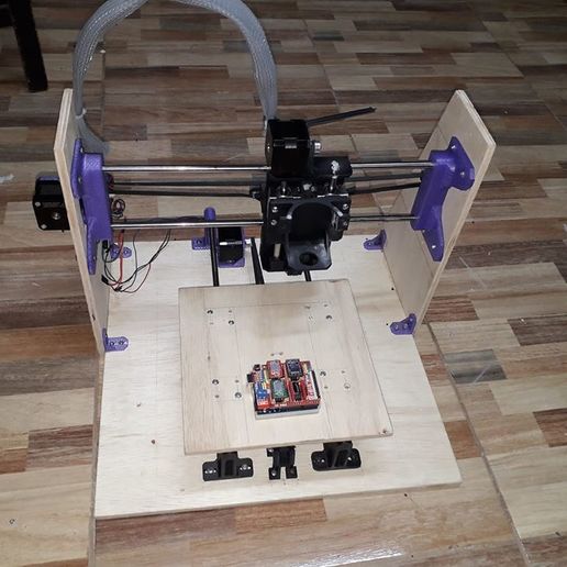 printed cnc - wood 3D print model - Mito3D