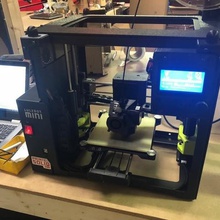 printed solid lulzbot mini enclosure bracket lcd tool 3d printer parts 3d print model - Mito3D