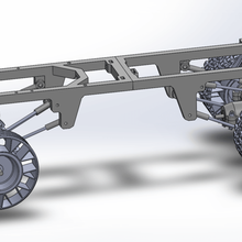 imprimé camion v2 cadre jeu r c véhicules des véhicule le les jouets jouet rc voiture 3dprintable 3d print model - Mito3D