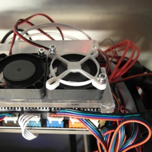 impresora de actualización la tapa del ventilador herramienta 3d print model - Mito3D