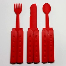 print-in-place butterfly cutlery set tool 3d print model - Mito3D