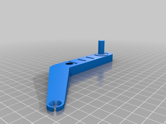 printrbot free-spinning fillament spool holder bigger bearing pin 3d printer accessories 3d print model - Mito3D