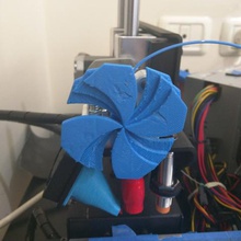 printrbot simples de metal triplo moinho vento feedwheel ferramenta 3d print model - Mito3D