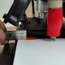 printrbot simple de metal cebra la placa sujeción.herramienta 3d print model - Mito3D