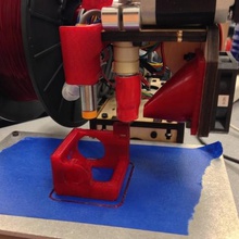 printrprobe z-probe mount 2014 makers simple kit tool 3d printing printrbot 2014makers 3d print model - Mito3D