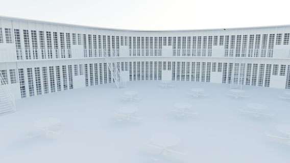 prisión interior 3d print model - Mito3D
