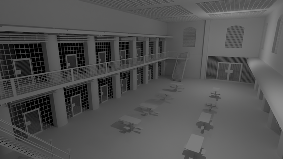 Gefängnis Innere 3d print model - Mito3D